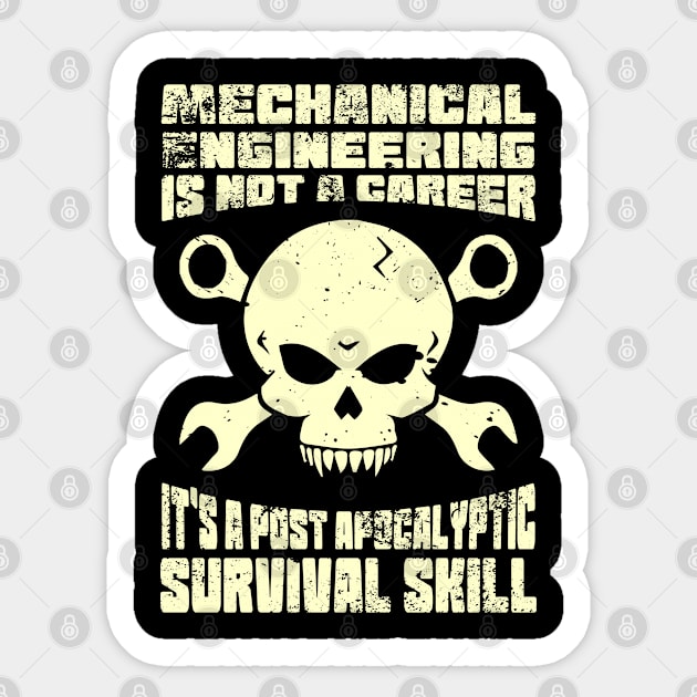 Engineering survival skill Sticker by Risset